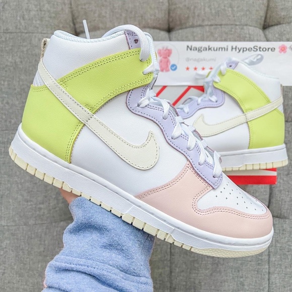 🌸🍡 Nike dunk high pastel shoes - Picture 4 of 4